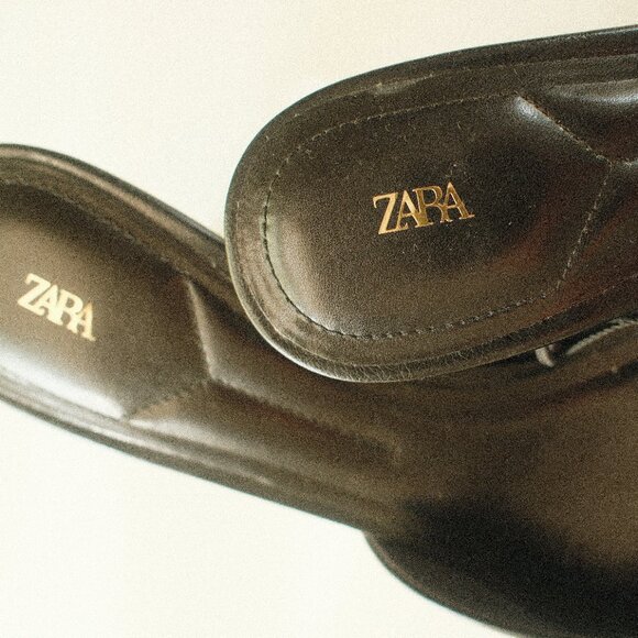 ZARA Patent Leather Sandals — Black — Size 41 — BRAND NEW - Picture 7 of 7